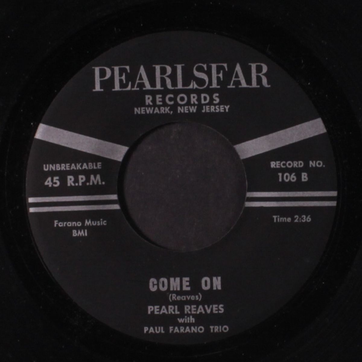 come on / something by PEARL REAVES