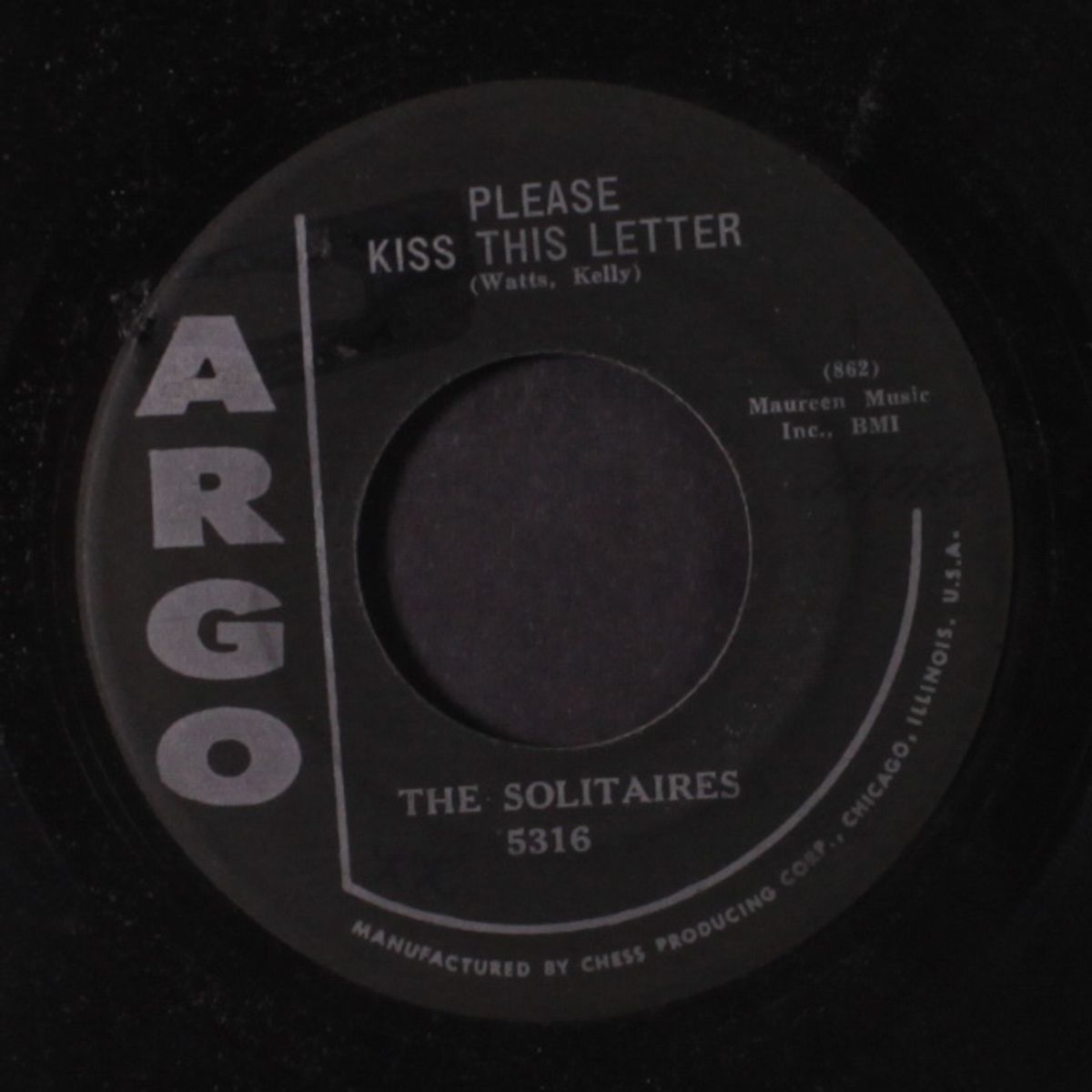 walking along / please kiss this letter by SOLITAIRES