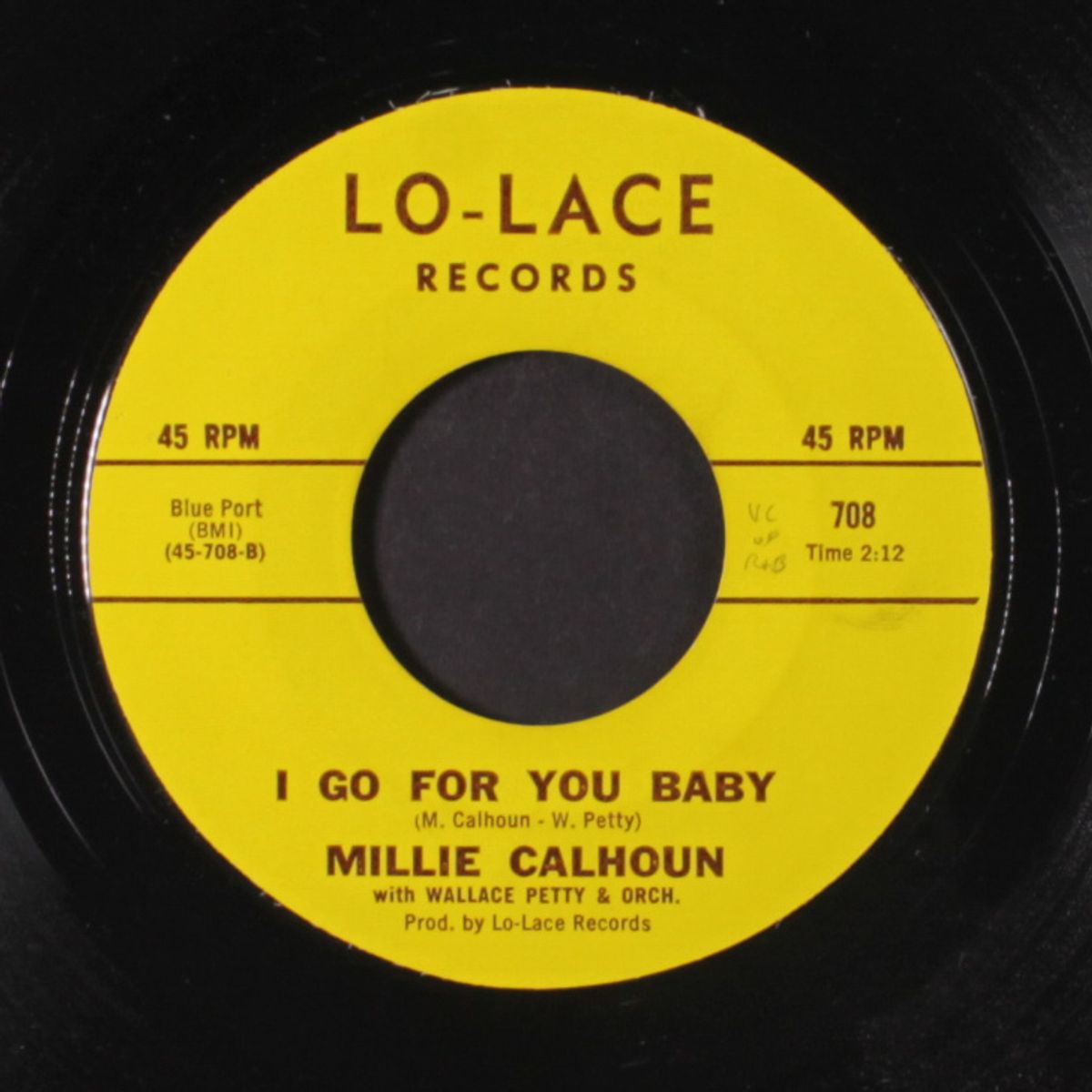 this love will last forever / i go for you baby by MILLIE CALHOUN