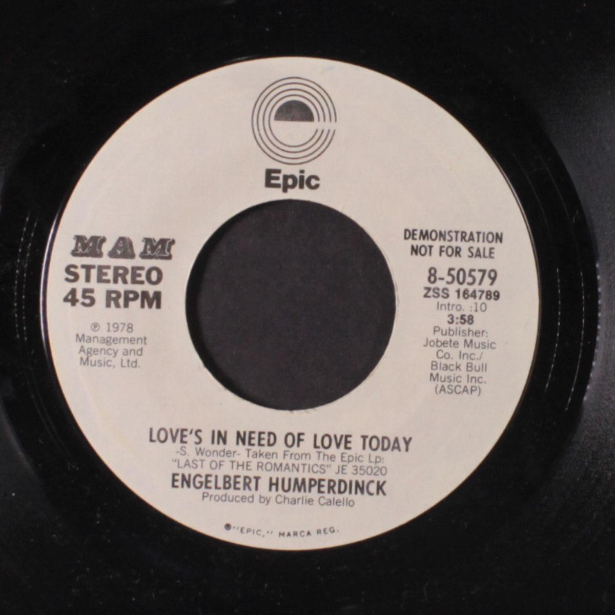 love's in need of love today by ENGELBERT HUMPERDINCK