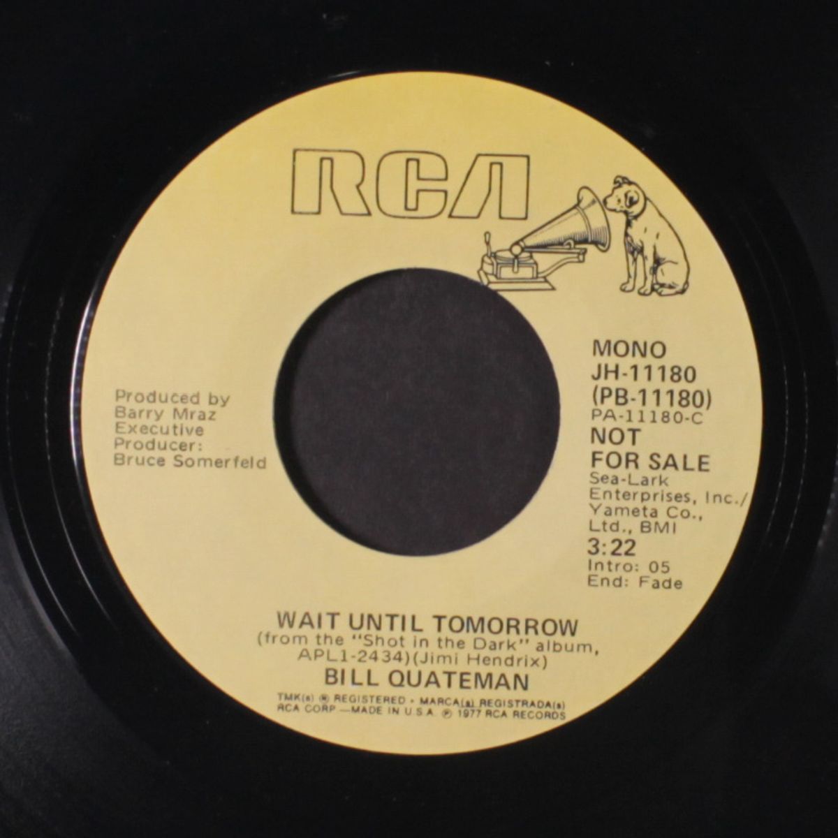 wait until tomorrow / mono by BILL QUATEMAN