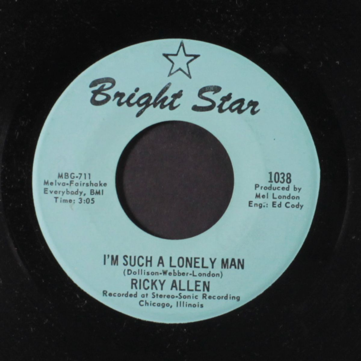 you better be sure / i'm such a lonely man by RICKY ALLEN