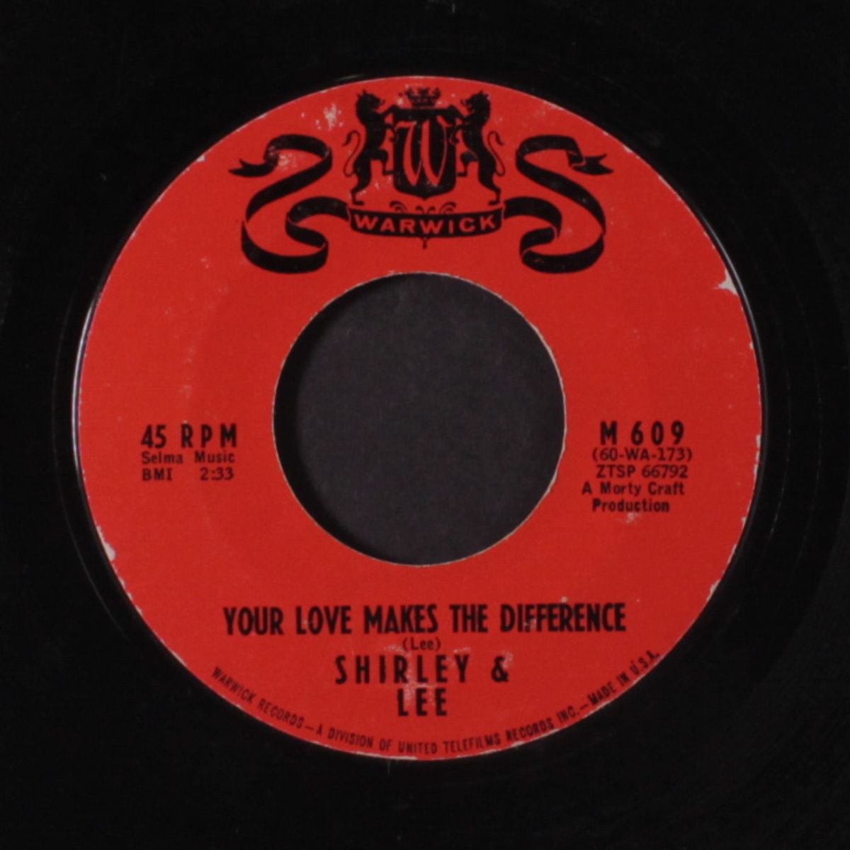 two peas in a pod / your love makes the difference by SHIRLEY & LEE