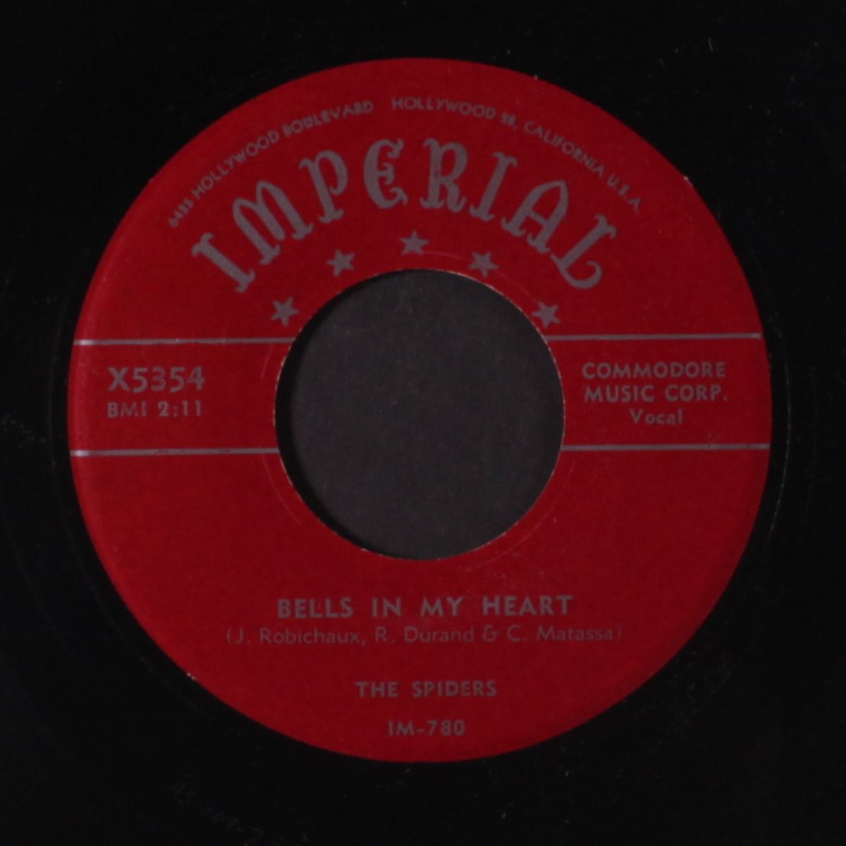 bells in my heart / for a thrill by SPIDERS