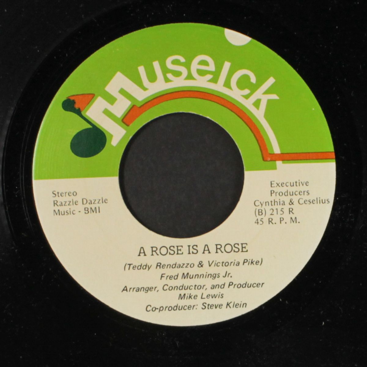 song of songs / a rose is a rose by FRED MUNNINGS JR.