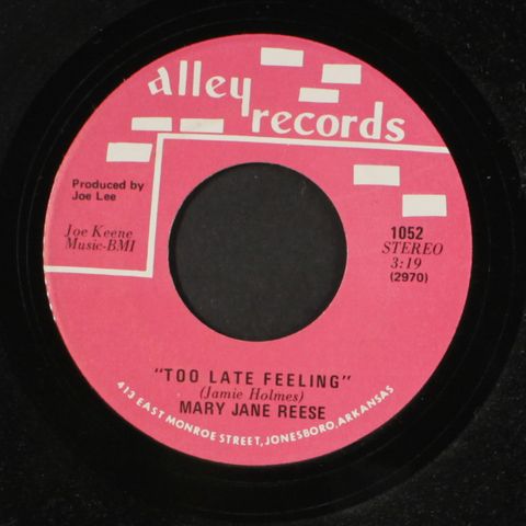 MARY JANE REESE