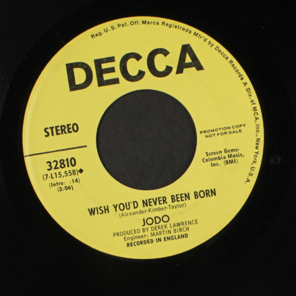 rat race / wish you'd never been born by JODO