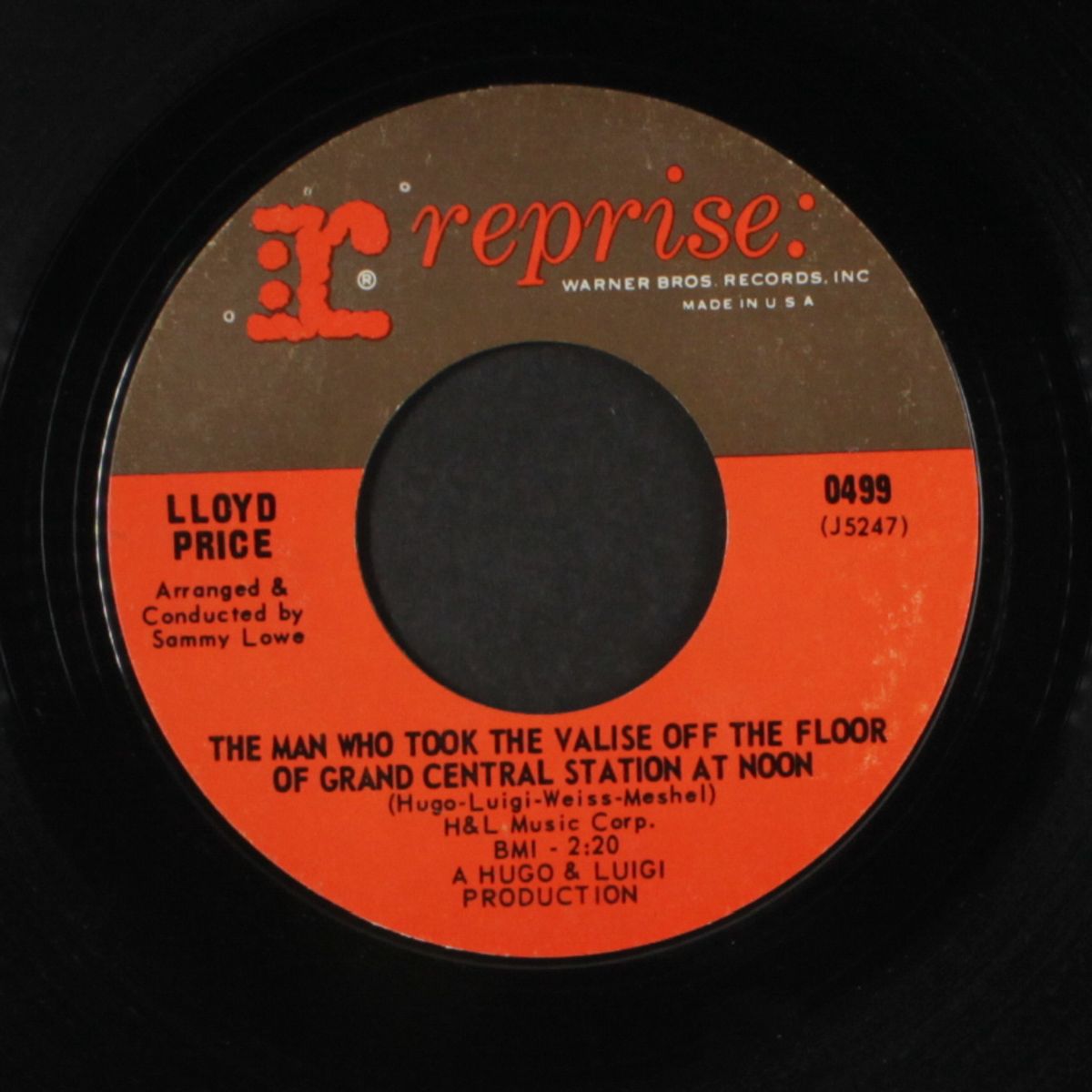 i won't cry anymore / the man who took the valise off the floor by LLOYD PRICE