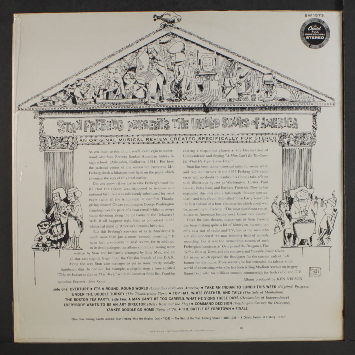 the united states of america by STAN FREBERG