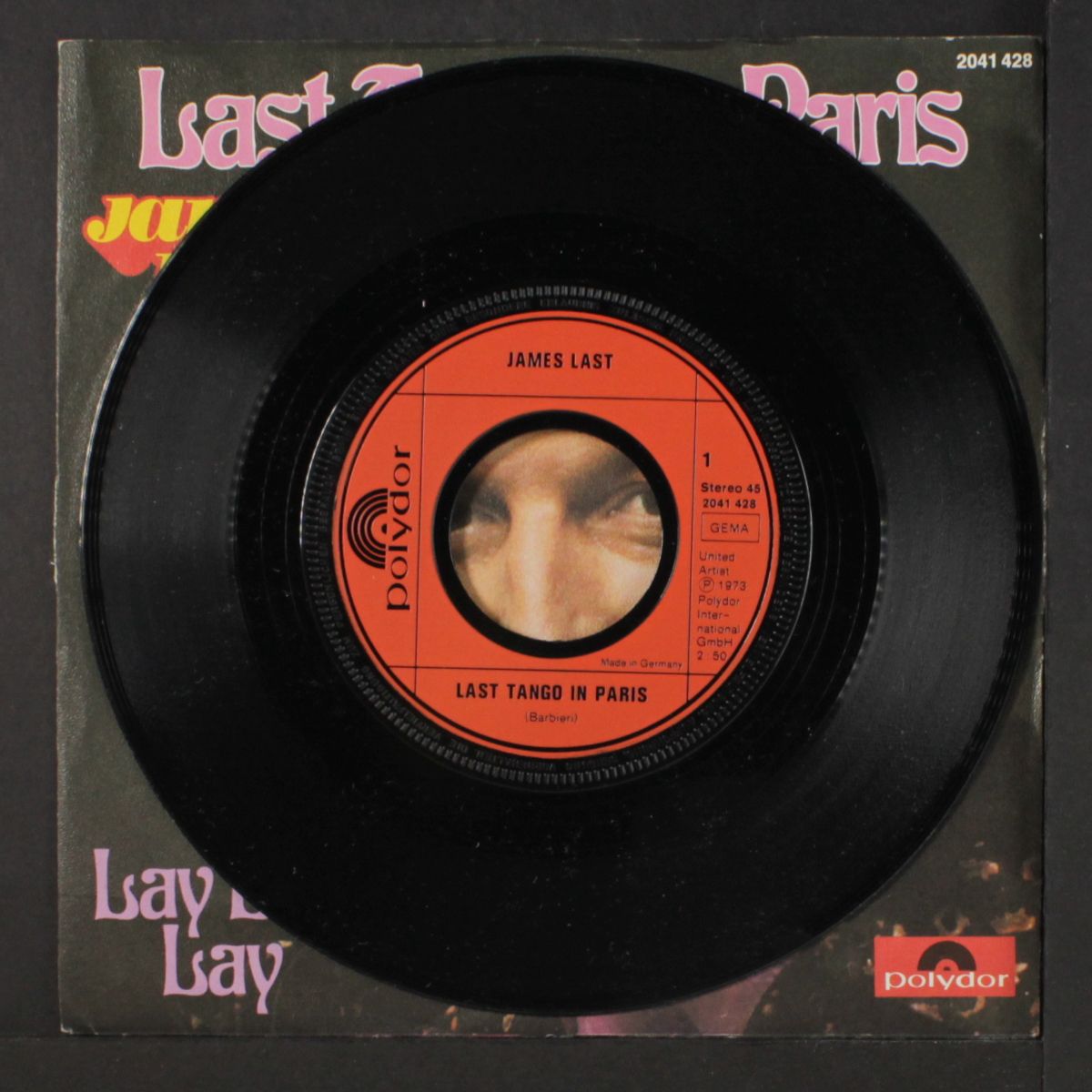 last tango in paris / lay lady lay by JAMES LAST