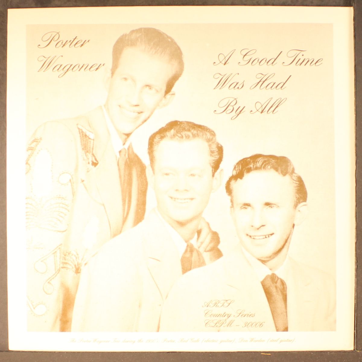 a good time was had by all by PORTER WAGONER
