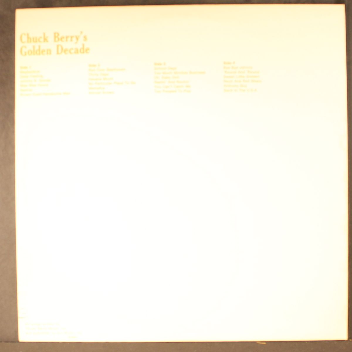 golden decade by CHUCK BERRY