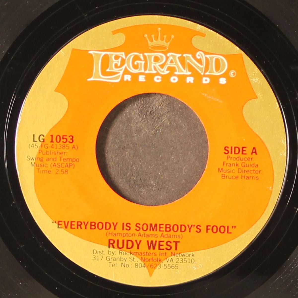 everybody is somebody's fool / rap instro by RUDY WEST