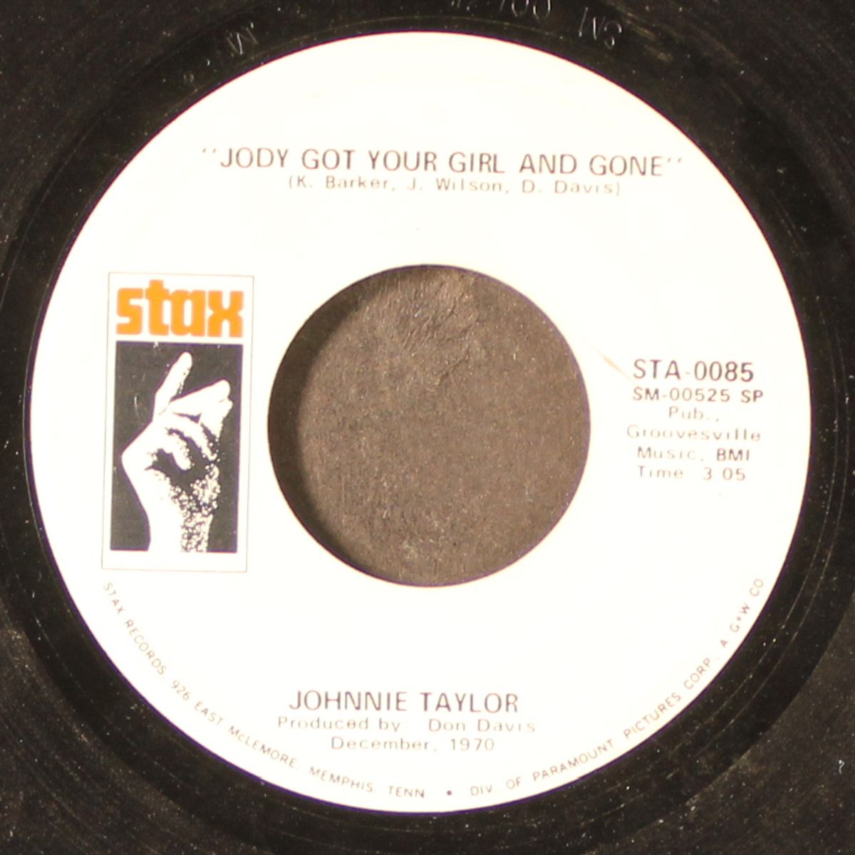 jody's got your girl and gone / same by JOHNNIE TAYLOR