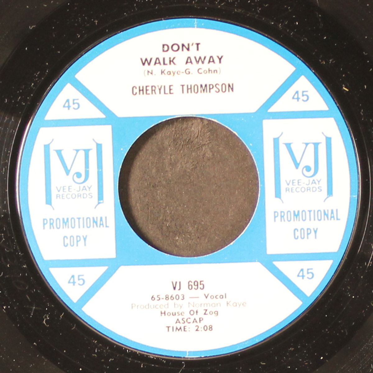 don't walk away / it's the end by CHERYLE THOMPSON
