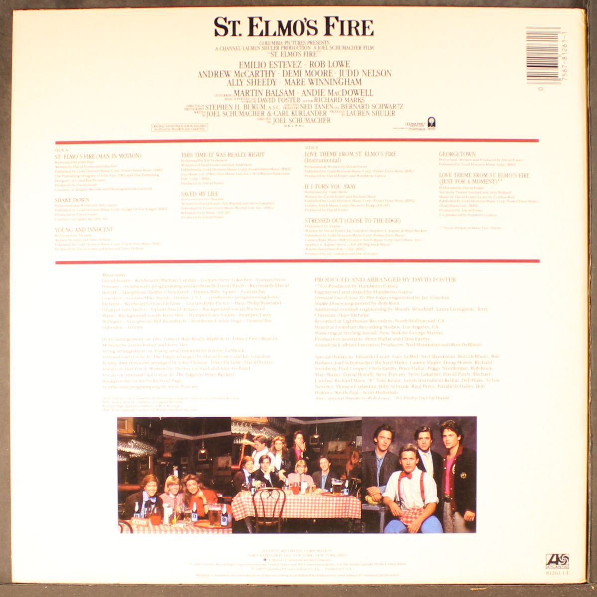 st. elmo's fire by SOUNDTRACK