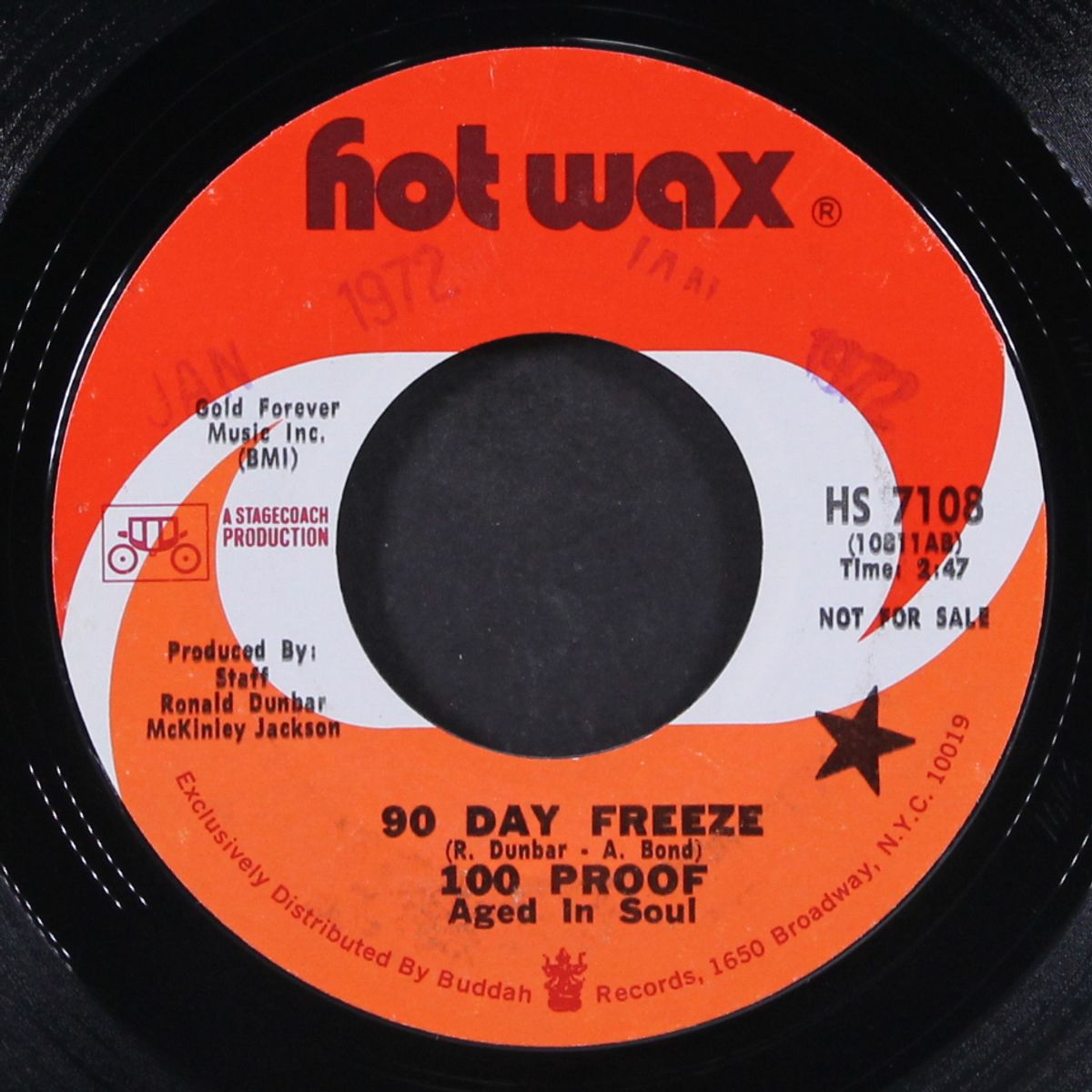 90 day freeze / not enough love to satisfy by 100 PROOF