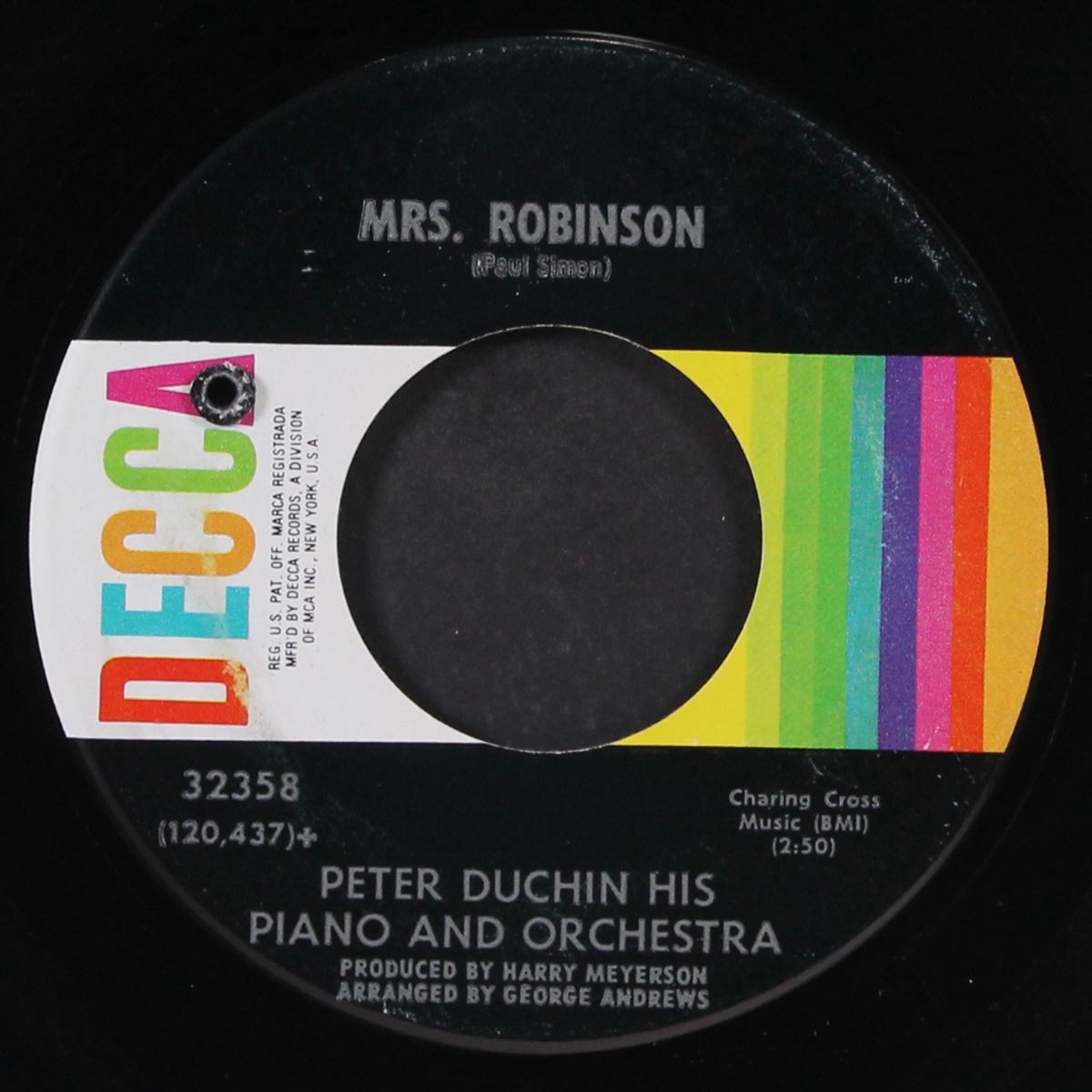 lullaby from rosemary's baby / mrs. robinson by PETER DUCHIN