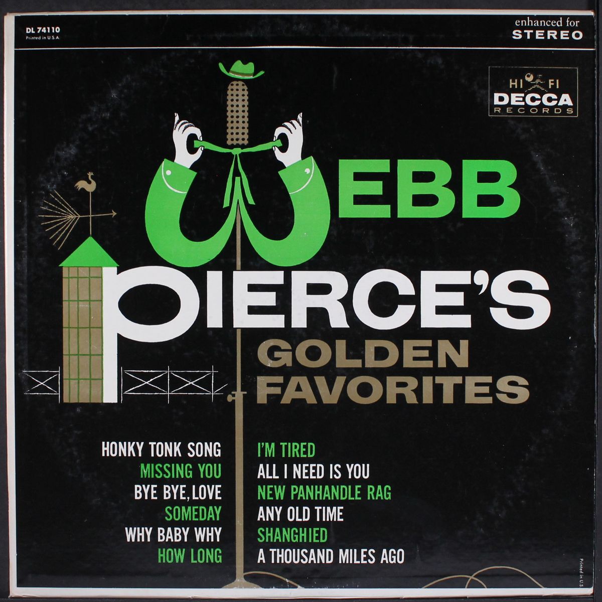 golden favorites by WEBB PIERCE
