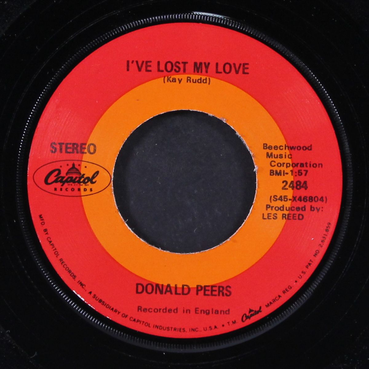 please don't go / i've lost my love by DONALD PEERS