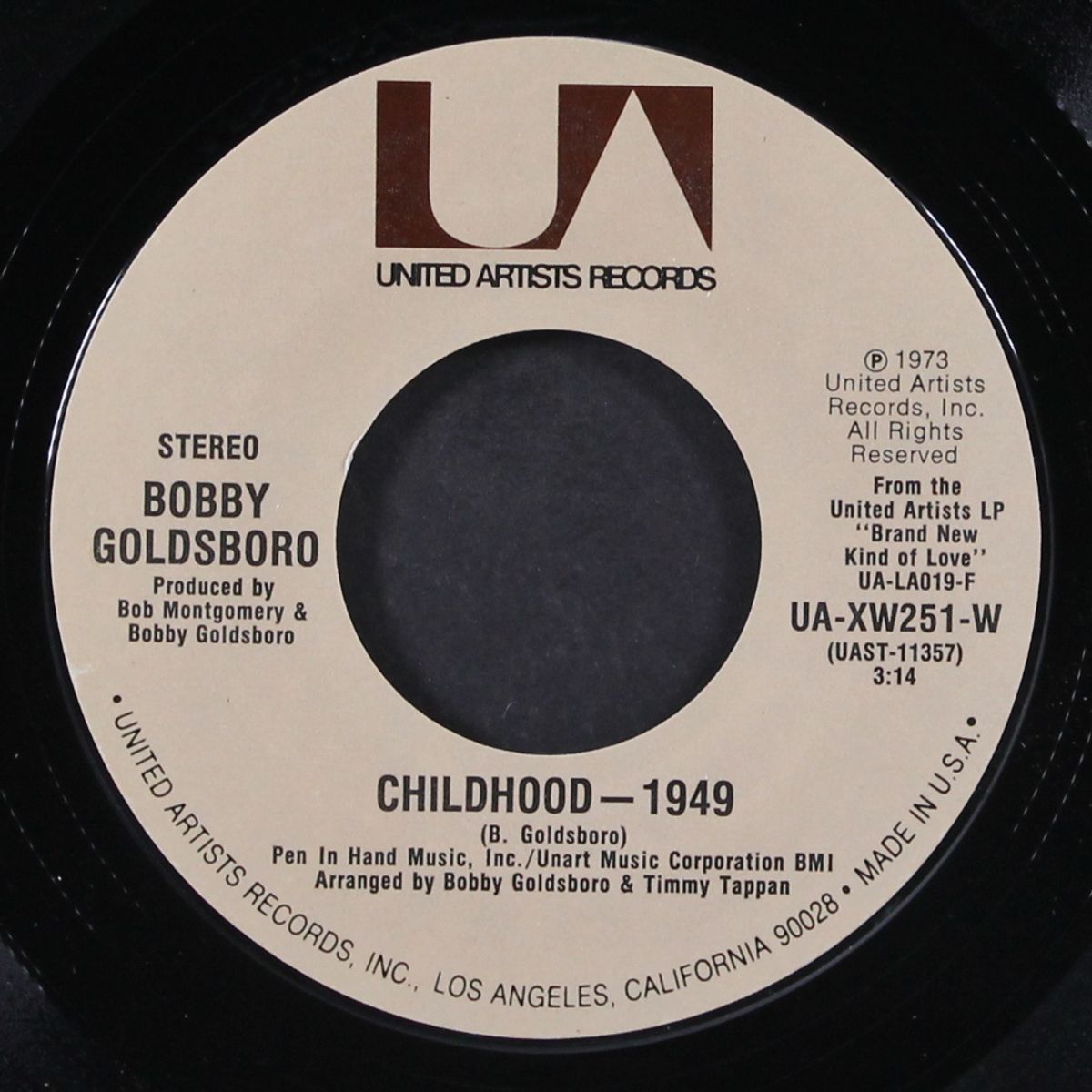 summer / childhood-1949 by BOBBY GOLDSBORO