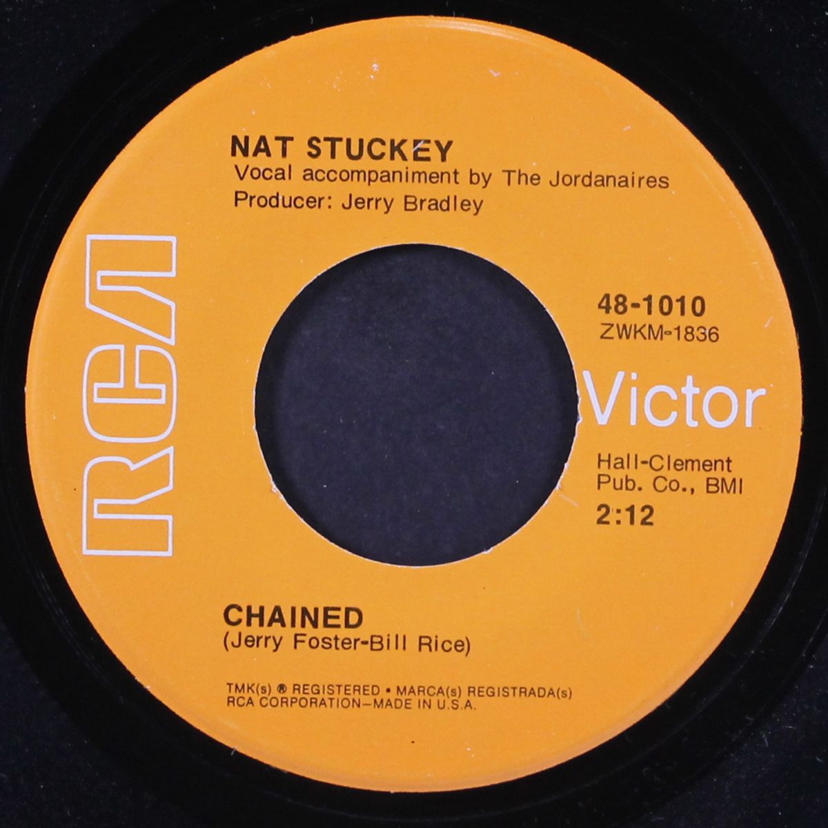 i'm gonna act right / chained by NAT STUCKEY