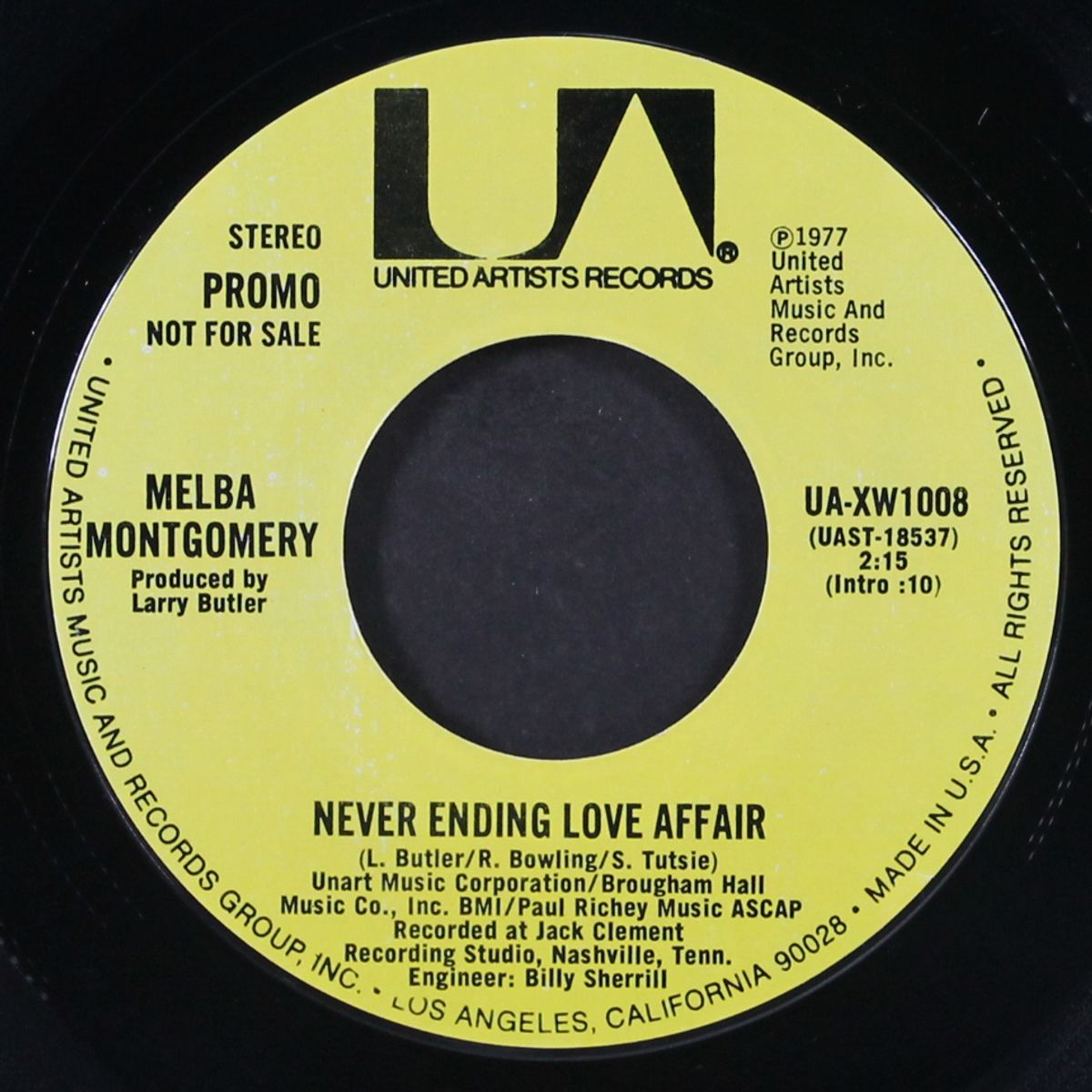 never ending love affair / mono by MELBA MONTGOMERY