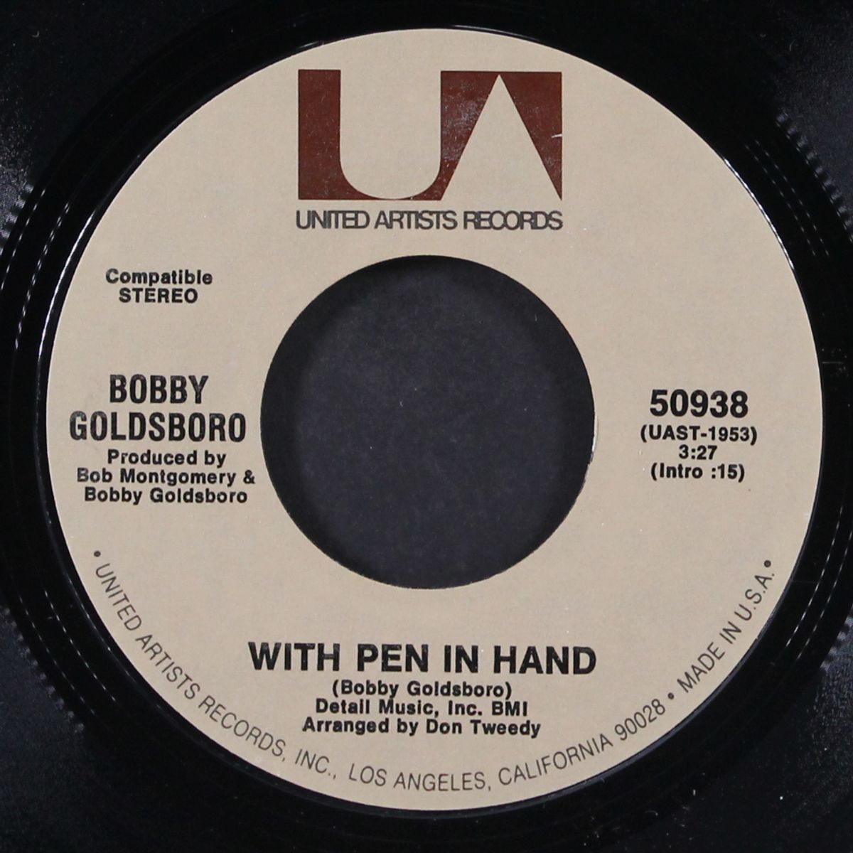 with pen in hand / southern fried singin' sunday mornin' by BOBBY GOLDSBORO