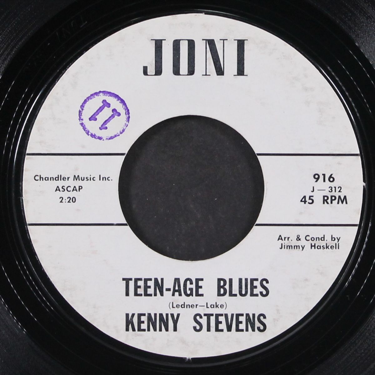 coffee date / teen-age blues by KENNY STEVENS