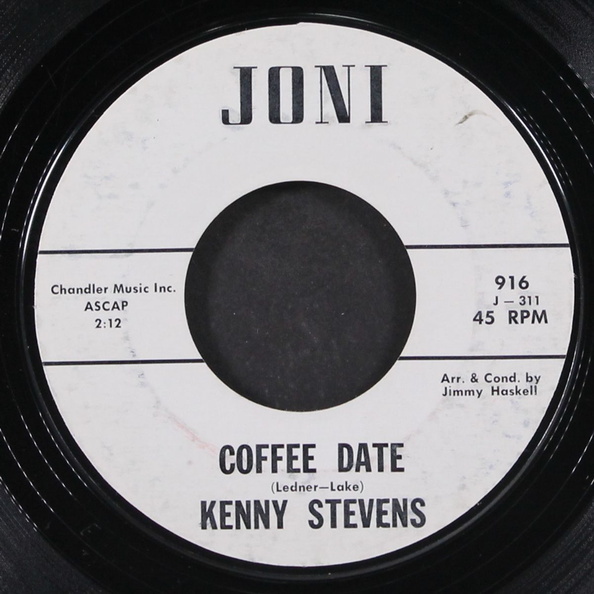 coffee date / teen-age blues by KENNY STEVENS