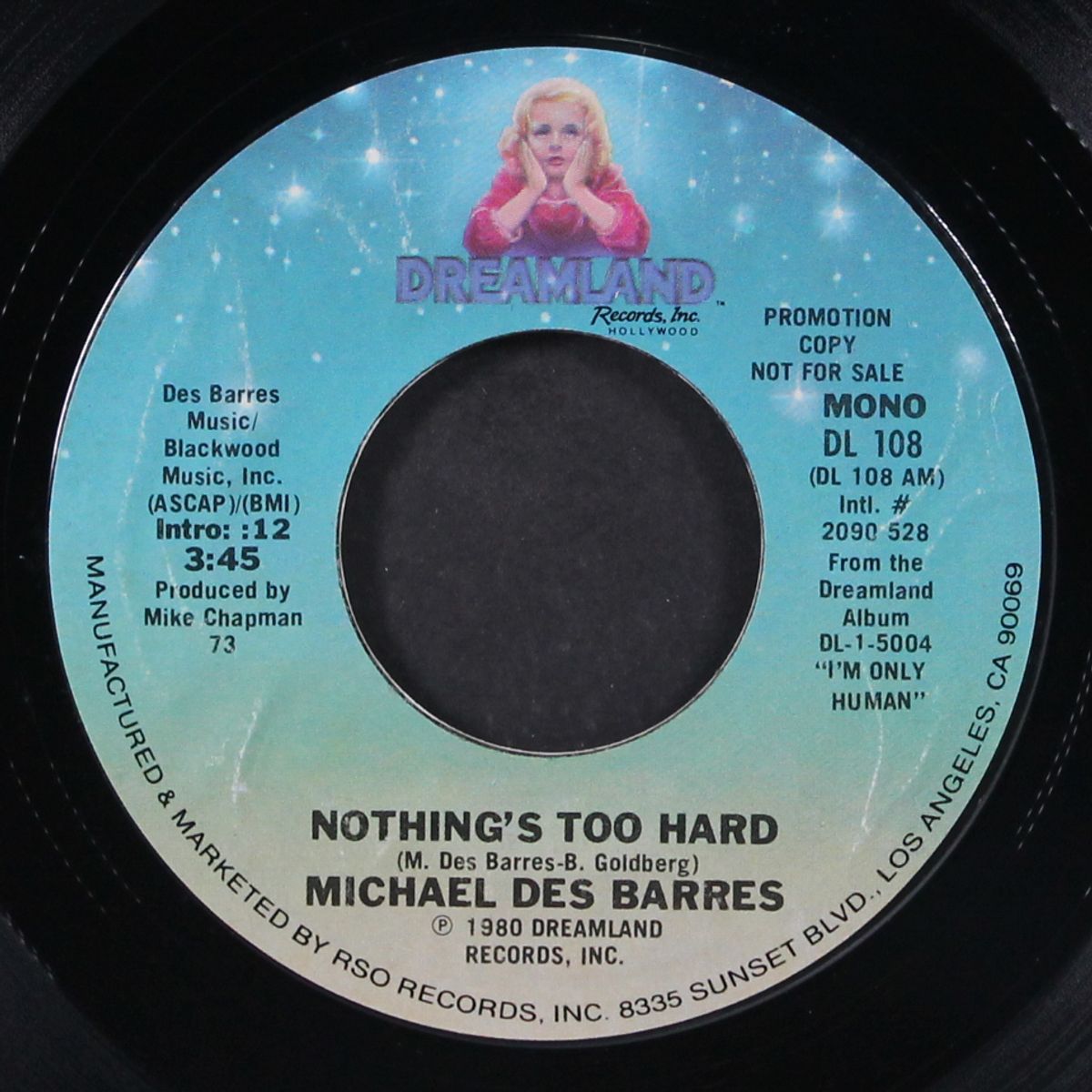 nothing's too hard / mono by MICHAEL DES BARRES
