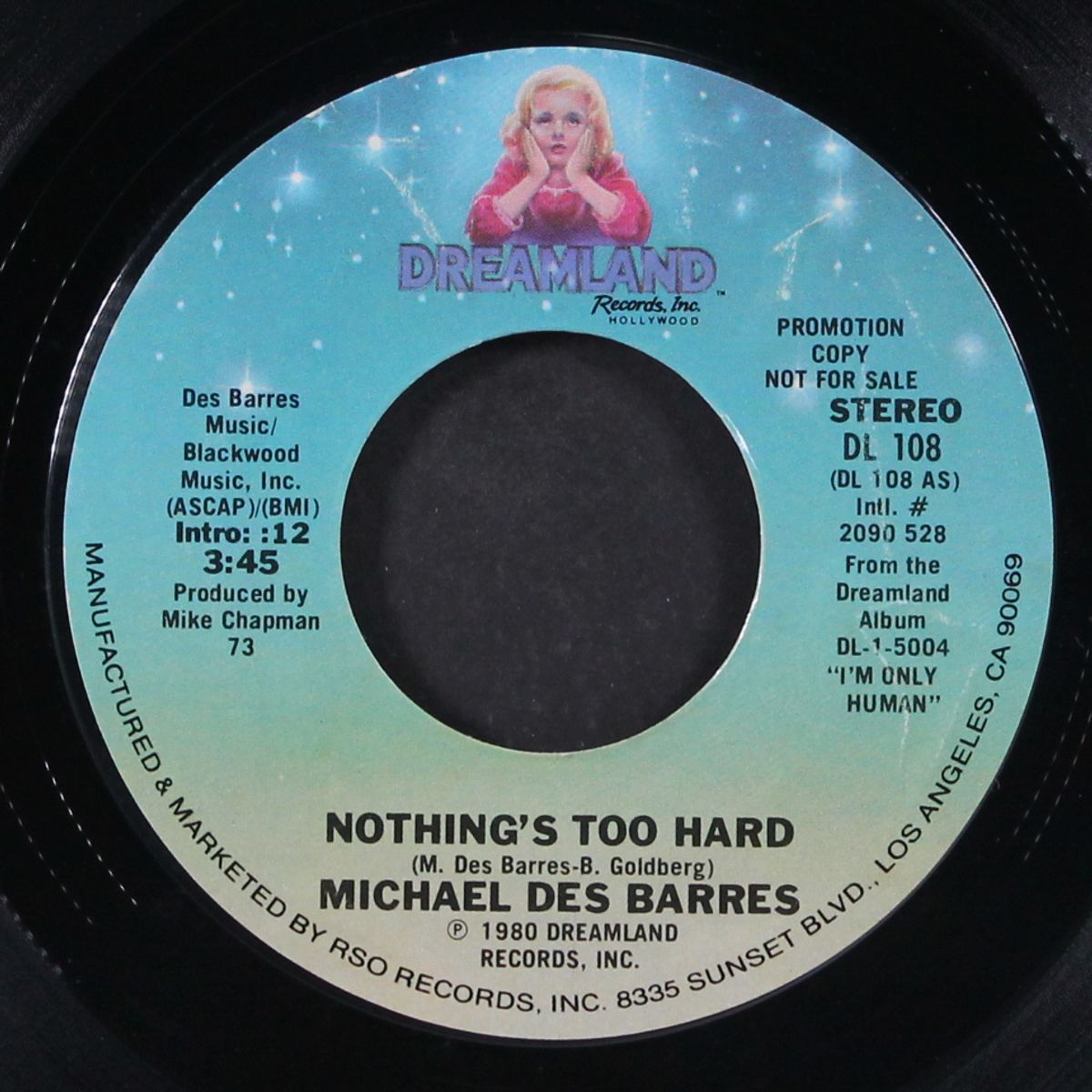 nothing's too hard / mono by MICHAEL DES BARRES