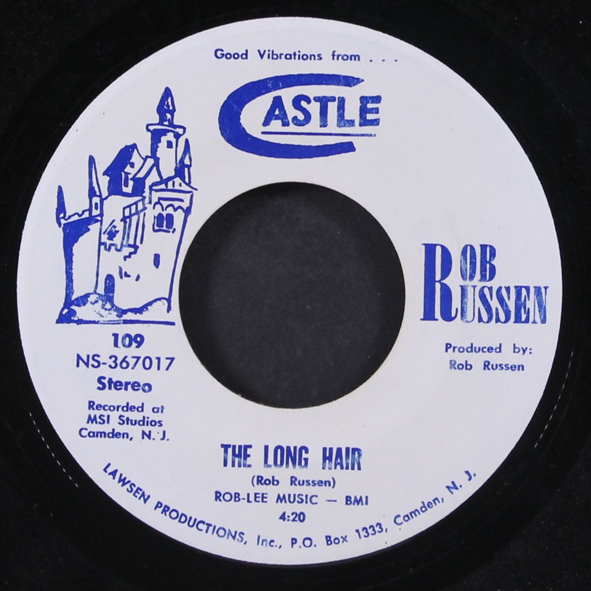 hour of quiet rain / the long hair by ROB RUSSEN