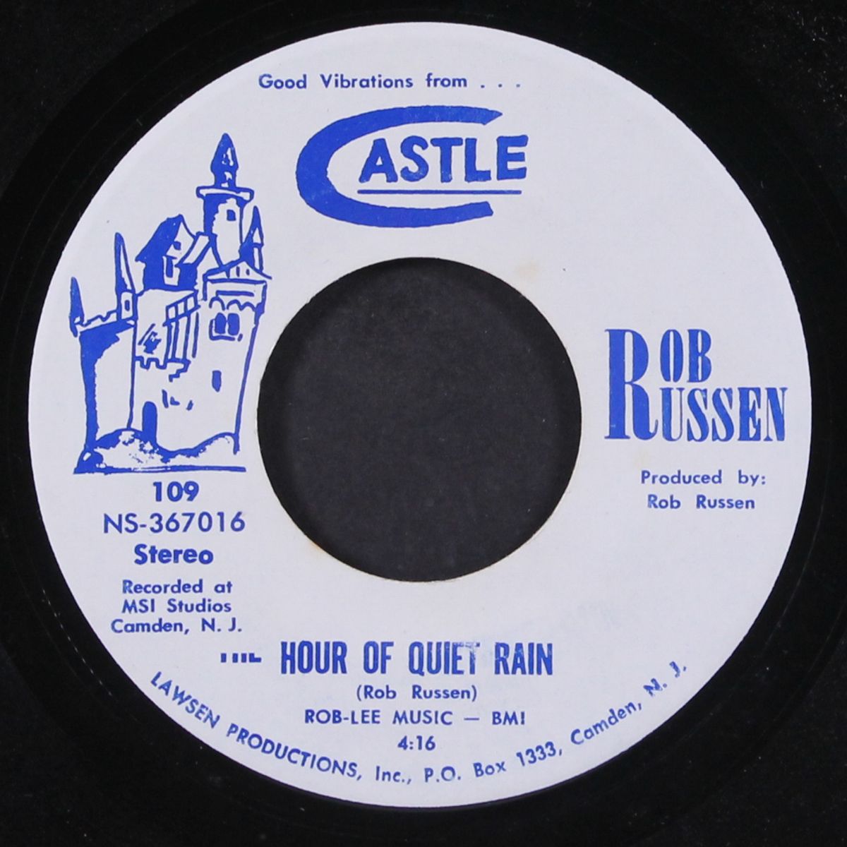 hour of quiet rain / the long hair by ROB RUSSEN