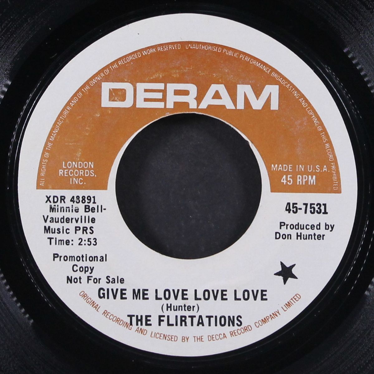 this must be the end of the line / give me love love love by FLIRTATIONS
