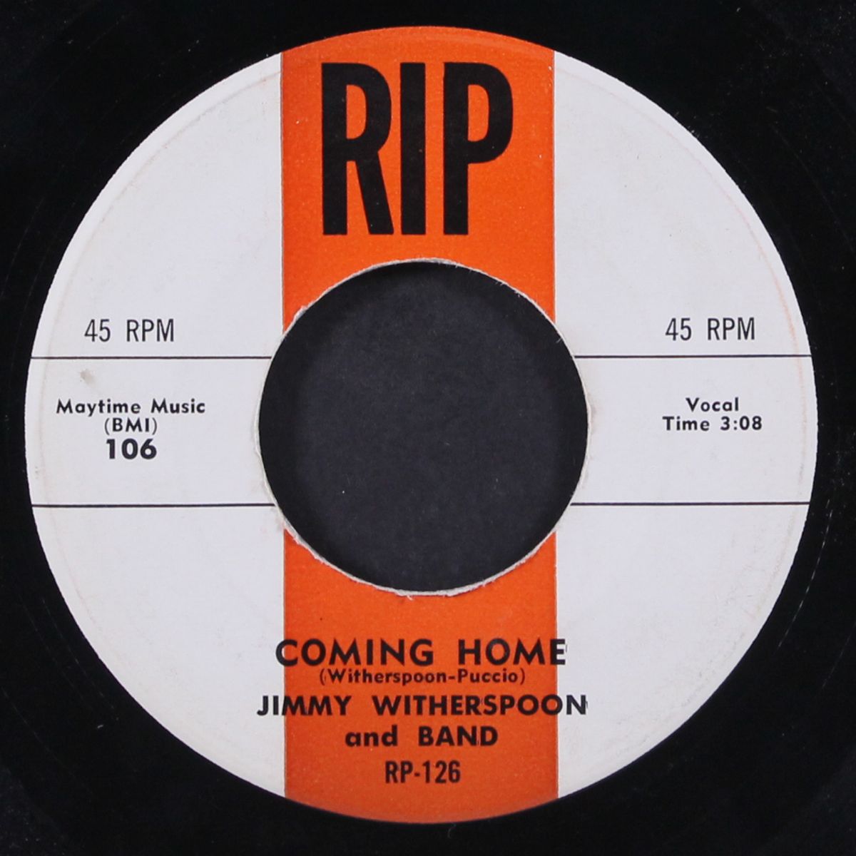 endless sleep / coming home by JIMMY WITHERSPOON