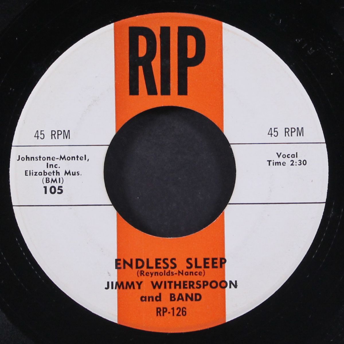 endless sleep / coming home by JIMMY WITHERSPOON
