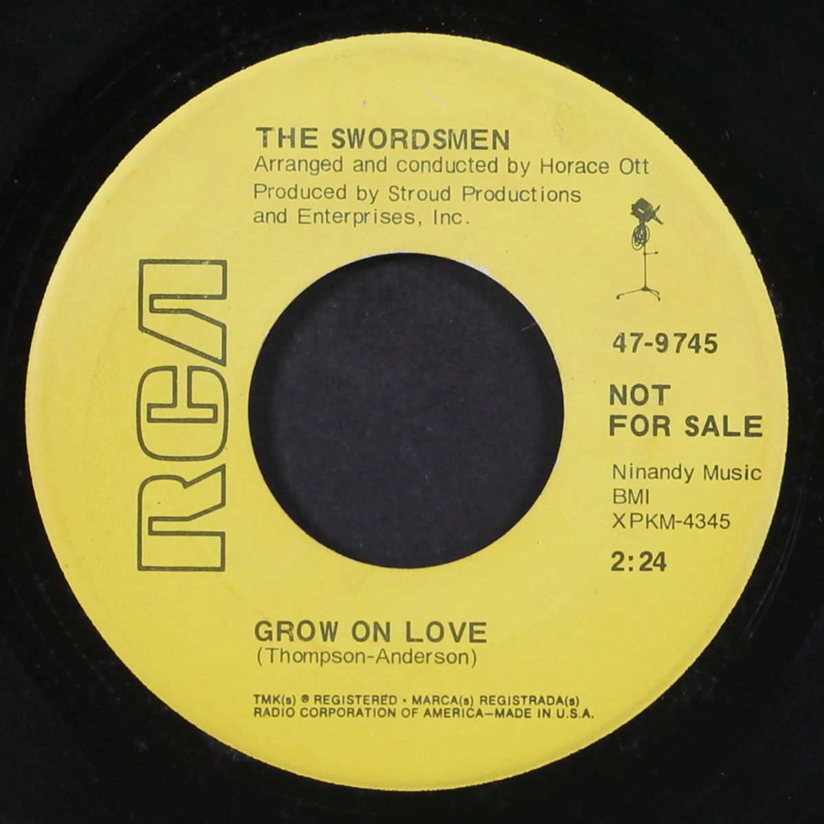 grow on love / that's when a woman needs a man by SWORDSMEN