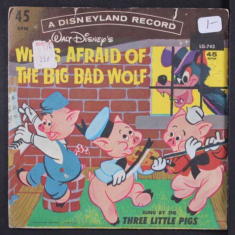THREE LITTLE PIGS