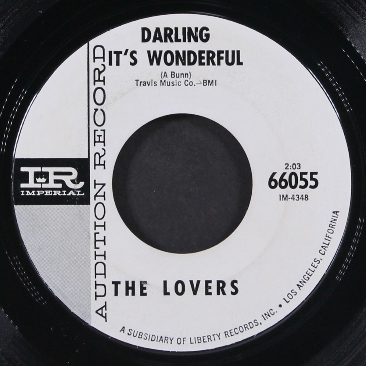 darling it's wonderful / i want to be loved by LOVERS