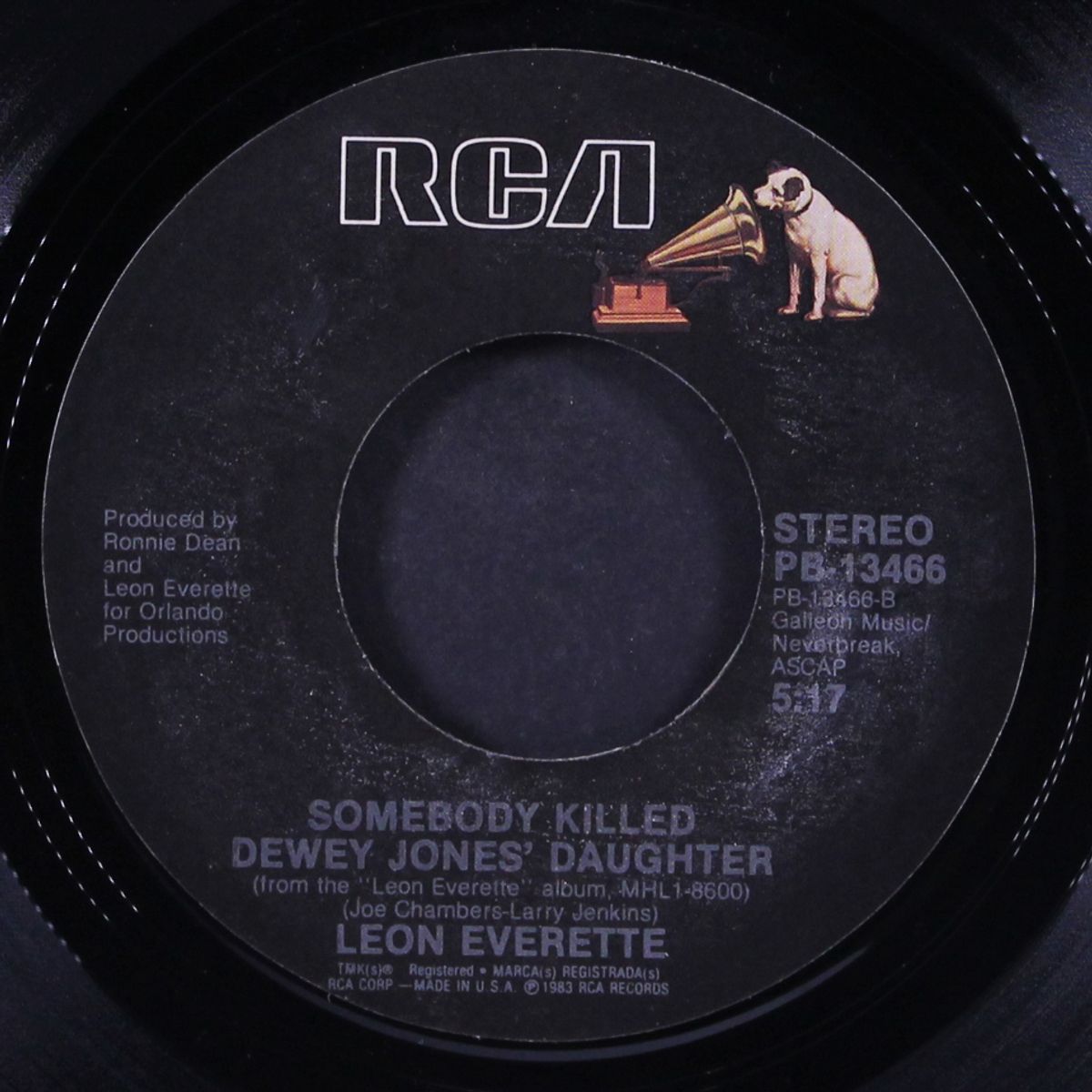 my lady loves me / somebody killed dewey jones' daughter by LEON EVERETTE