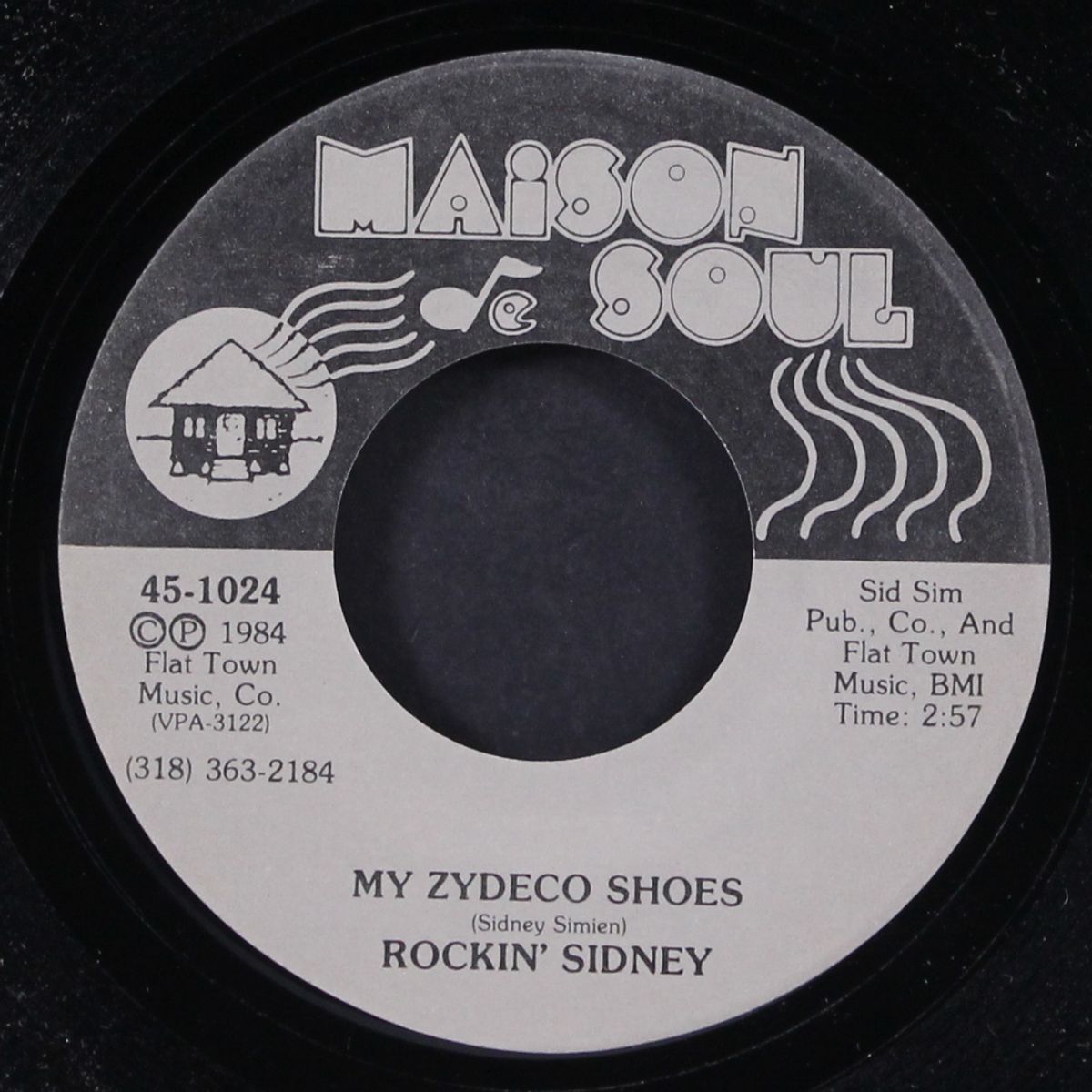 my toot toot / my zydeco shoes by ROCKIN' SIDNEY