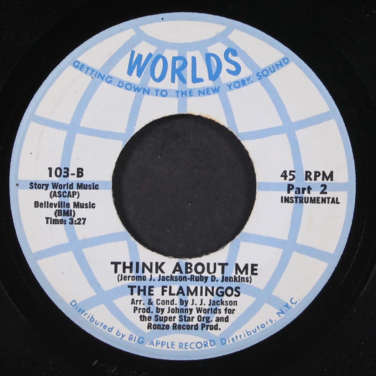 think about me / instrumental by FLAMINGOS