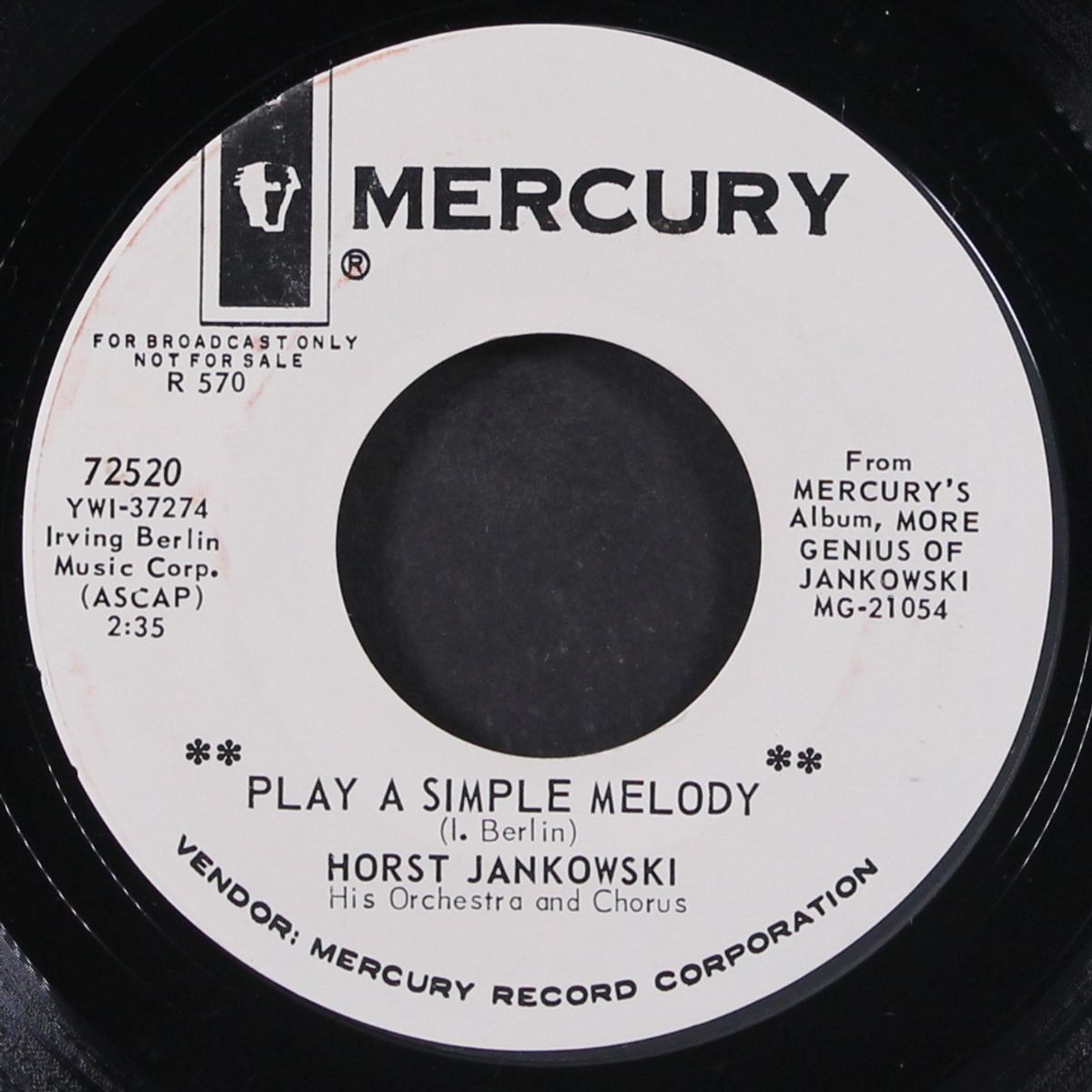 play a simple melody / cruising down the rhine by HORST JANKOWSKI