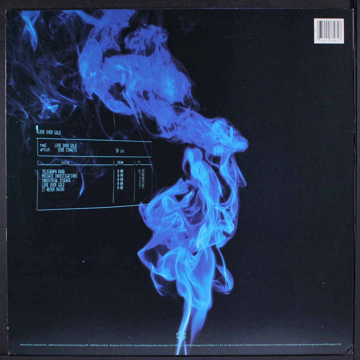 love over gold by DIRE STRAITS