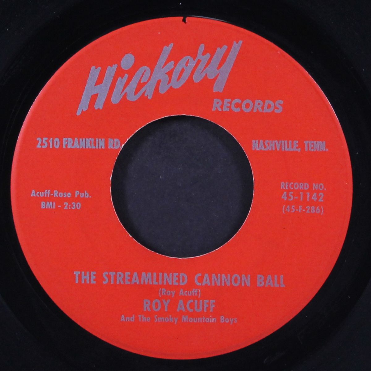time will make you pay / the streamlined cannon ball by ROY ACUFF