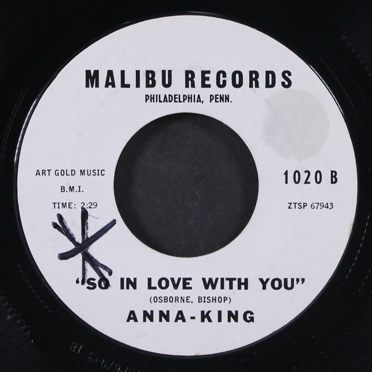 in between tears / so in love with you by ANNA KING