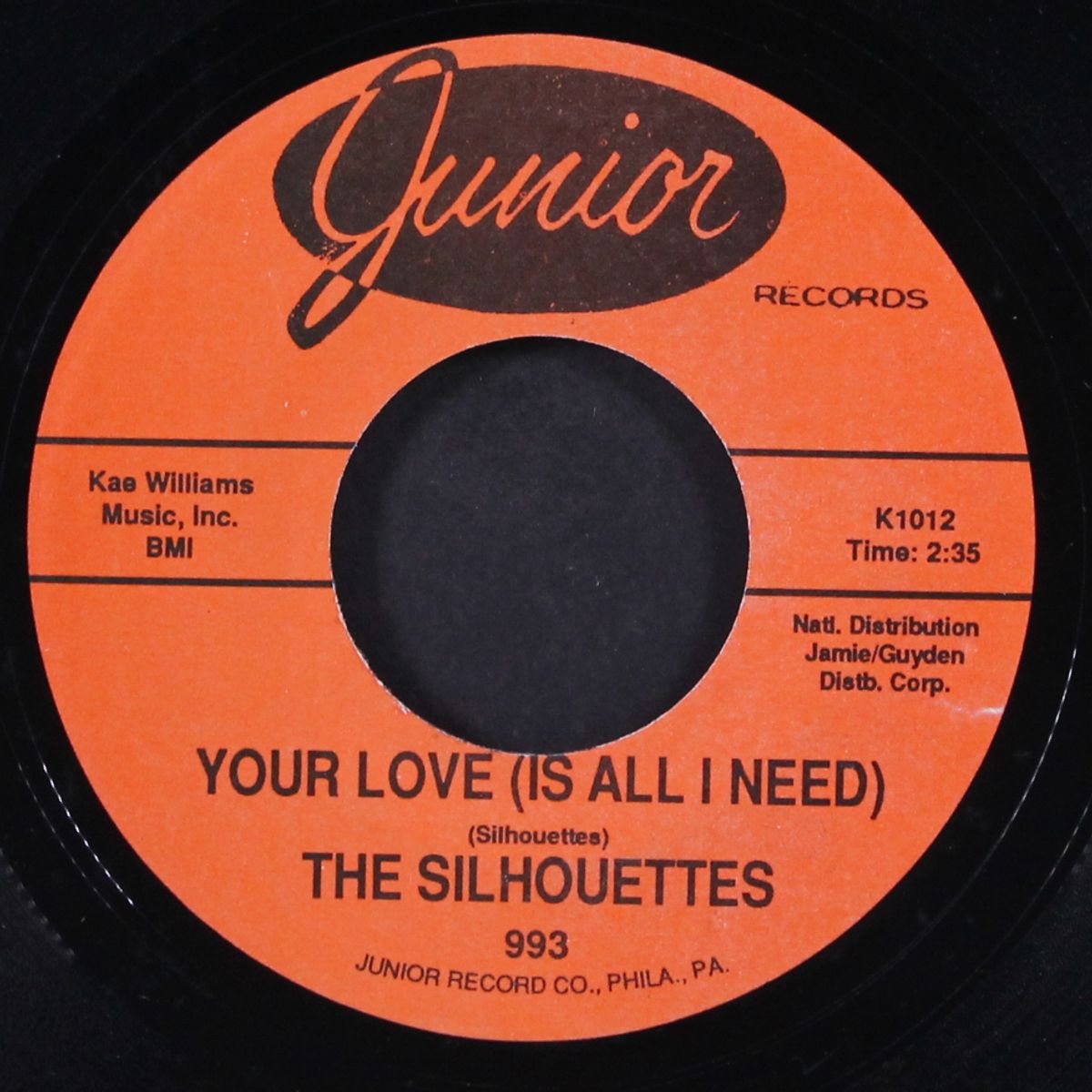 your love (is all i need) / rent man by SILHOUETTES