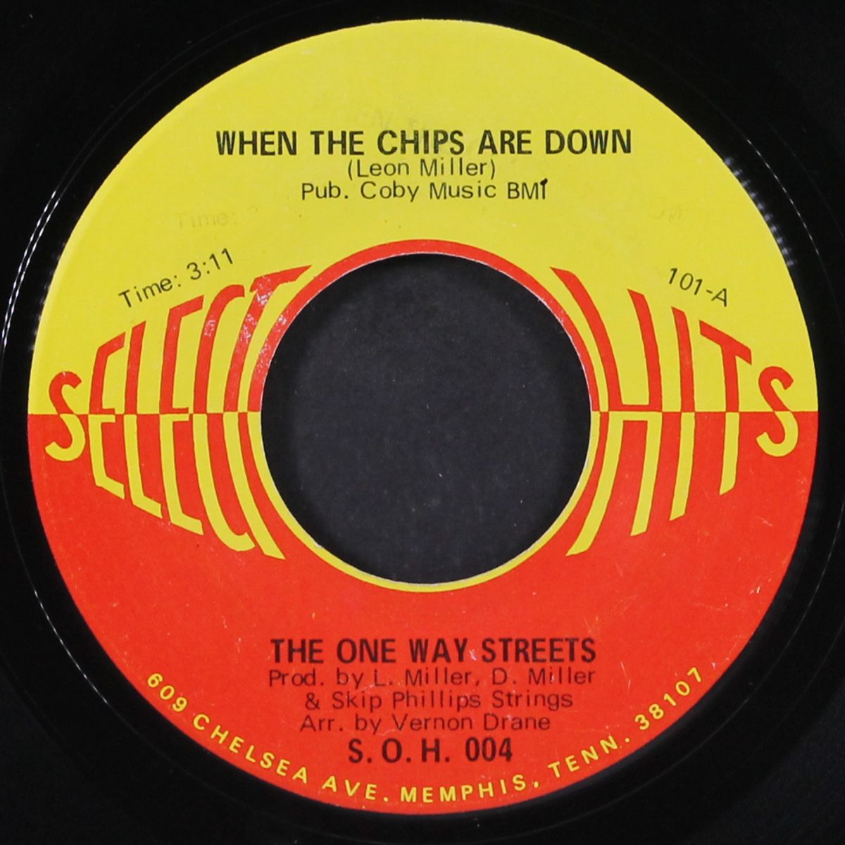 if you're looking for a fool / when the chips are down by ONE WAY STREETS