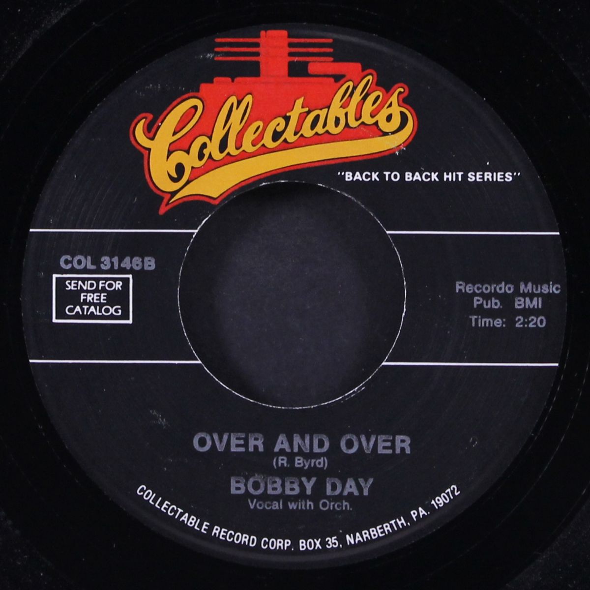 lavender blue / over & over by SAMMY TURNER / BOBBY DAY